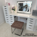 NEW! VC HIGH END PLUSH VANITY STOOL
