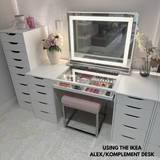 NEW! VC HIGH END PLUSH VANITY STOOL