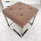 NEW! VC HIGH END PLUSH VANITY STOOL