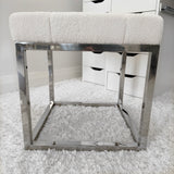 NEW! VC HIGH END PLUSH VANITY STOOL