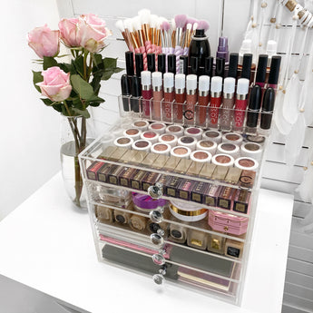 VC GLAMOUR CUBE + LIP AND BRUSH STAND