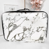 VC LARGE MAKEUP BAG - WHITE MARBLE. 20% OFF AND A FREE BEAUTY BLENDER TRAVEL CASE