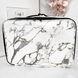 VC LARGE MAKEUP BAG - WHITE MARBLE. 20% OFF AND A FREE BEAUTY BLENDER TRAVEL CASE