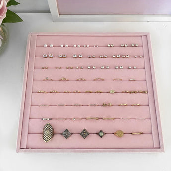 VC RING JEWELLERY TRAY - PINK