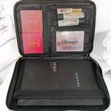 VC LARGE MAKEUP BAG - WHITE MARBLE. 20% OFF AND A FREE BEAUTY BLENDER TRAVEL CASE