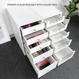 VC 5 DRAWER UNIT - SOLID WHITE