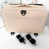VC LARGE MAKEUP BAG - NUDE. 20% OFF AND A FREE BEAUTY BLENDER TRAVEL CASE. 48HRS ONLY!