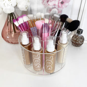 VC ROTATING MAKEUP CADDY.