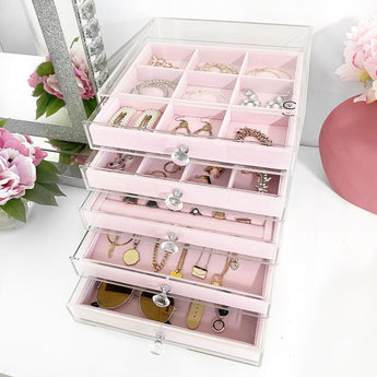 VC JEWELLERY CUBE - PINK
