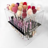 30% OFF LARGE VC MAKEUP BRUSH + BEAUTY BLENDER DRYING STAND WITH - FREE VC BRUSH AND BEAUTY BLENDER CLEANING KIT!