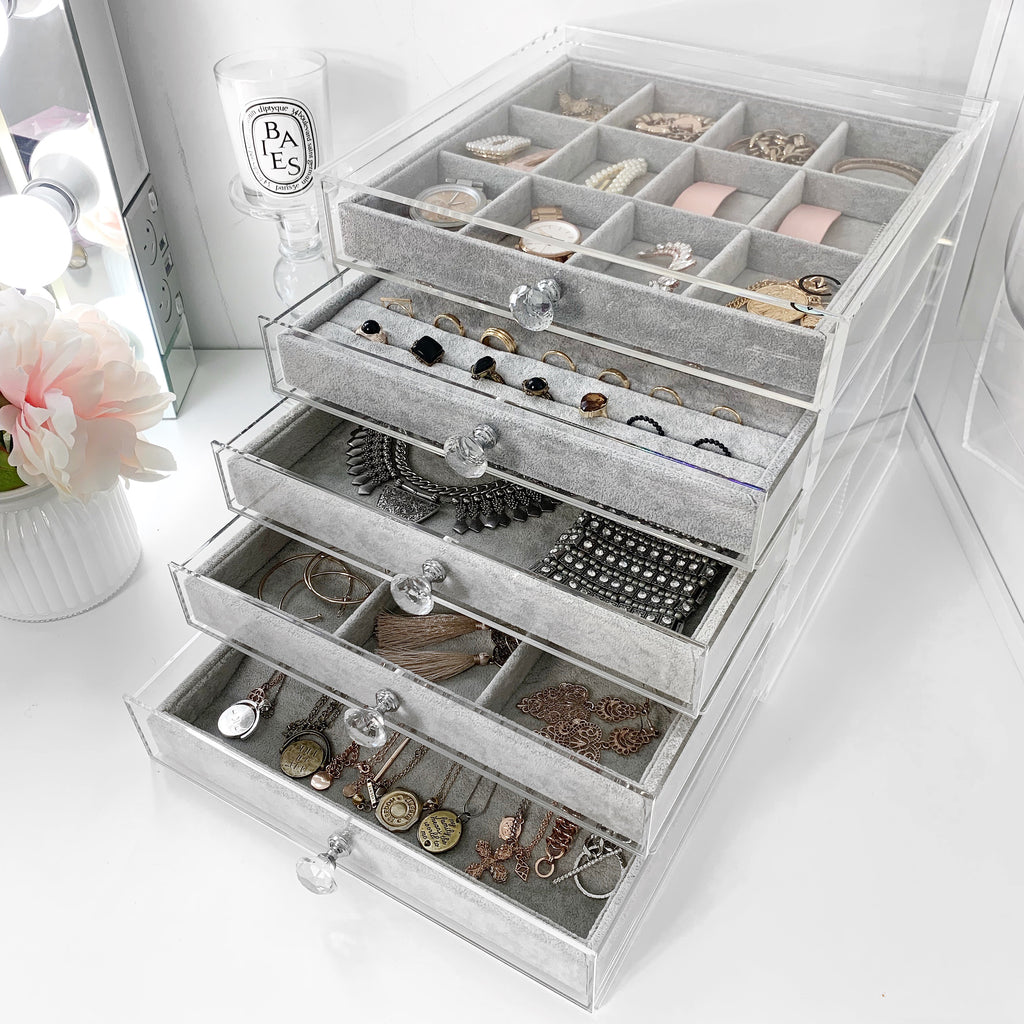 VC JEWELLERY CUBE GREY Vanity Collections